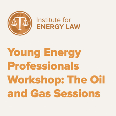 Katie Baker served as a co-chair of the IEL Young Energy Professional Workshop - Bradley Murchison